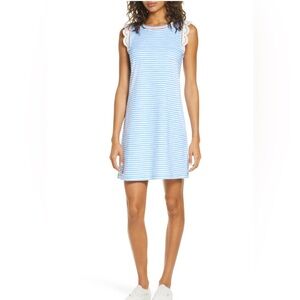 Lilly Pulitzer Blue and White Striped Dress